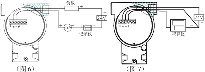 靶式氣體流量計接線圖